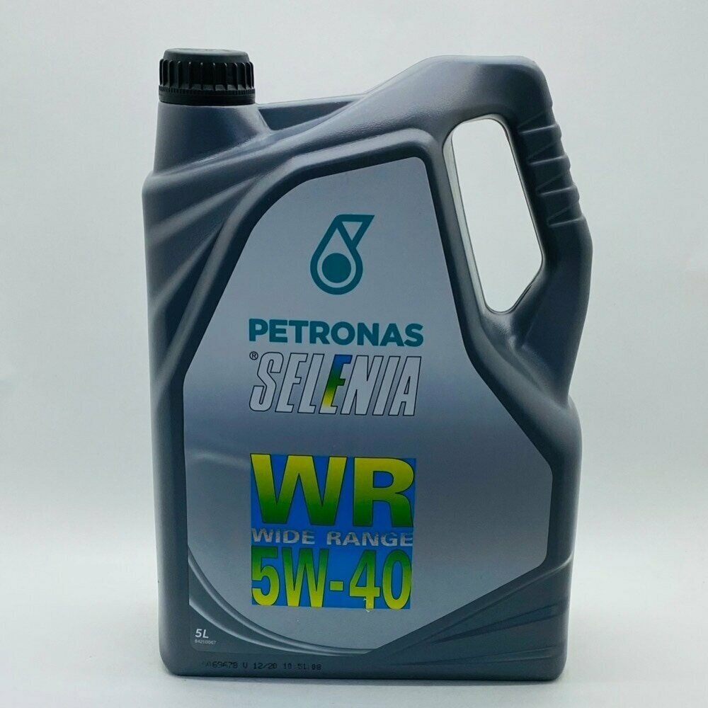 Масло моторное Petronas SELENIA WR 5W40, 5л (арт. 10925019) PET-5W40SWR-5L