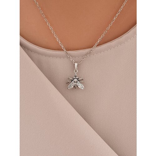 Подвеска Самородок серебро 925 проба оксидирование чернение 1650₽