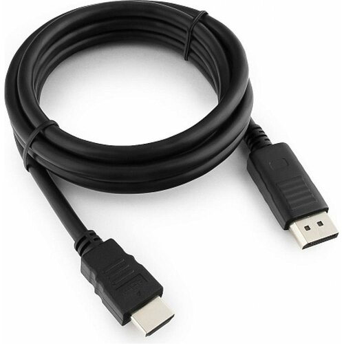 Экранированный кабель Cablexpert CC-DP-HDMI-6 кабель cablexpert displayport hdmi 18м 20m 19m черный экранированный пакет cc dp hdmi 6 16206383