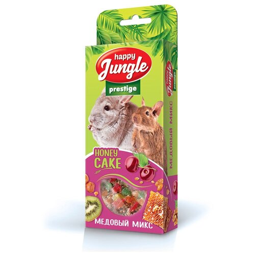 Happy Jungle Престиж корзинки для грызунов медовый микс упаковка