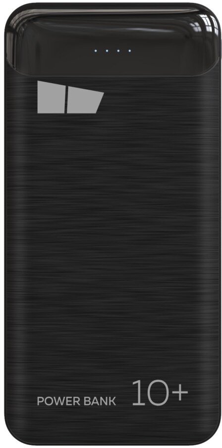 Внешний аккумулятор 10000mAh 2USB 2.1A More choice PB33-10 Black