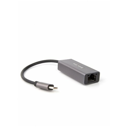 Кабель-переходник USB 3.1 Type-C -->RJ-45 1000Mbps Ethernet, Aluminum Shell, 0.15м Telecom адаптер usb type c telecom tu320m rj 45 usb type c серый
