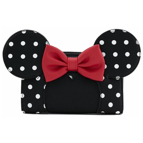 Кошелек LF: : Minnie Mouse Blk/Wht Polka Dot Wallet WDWA1281