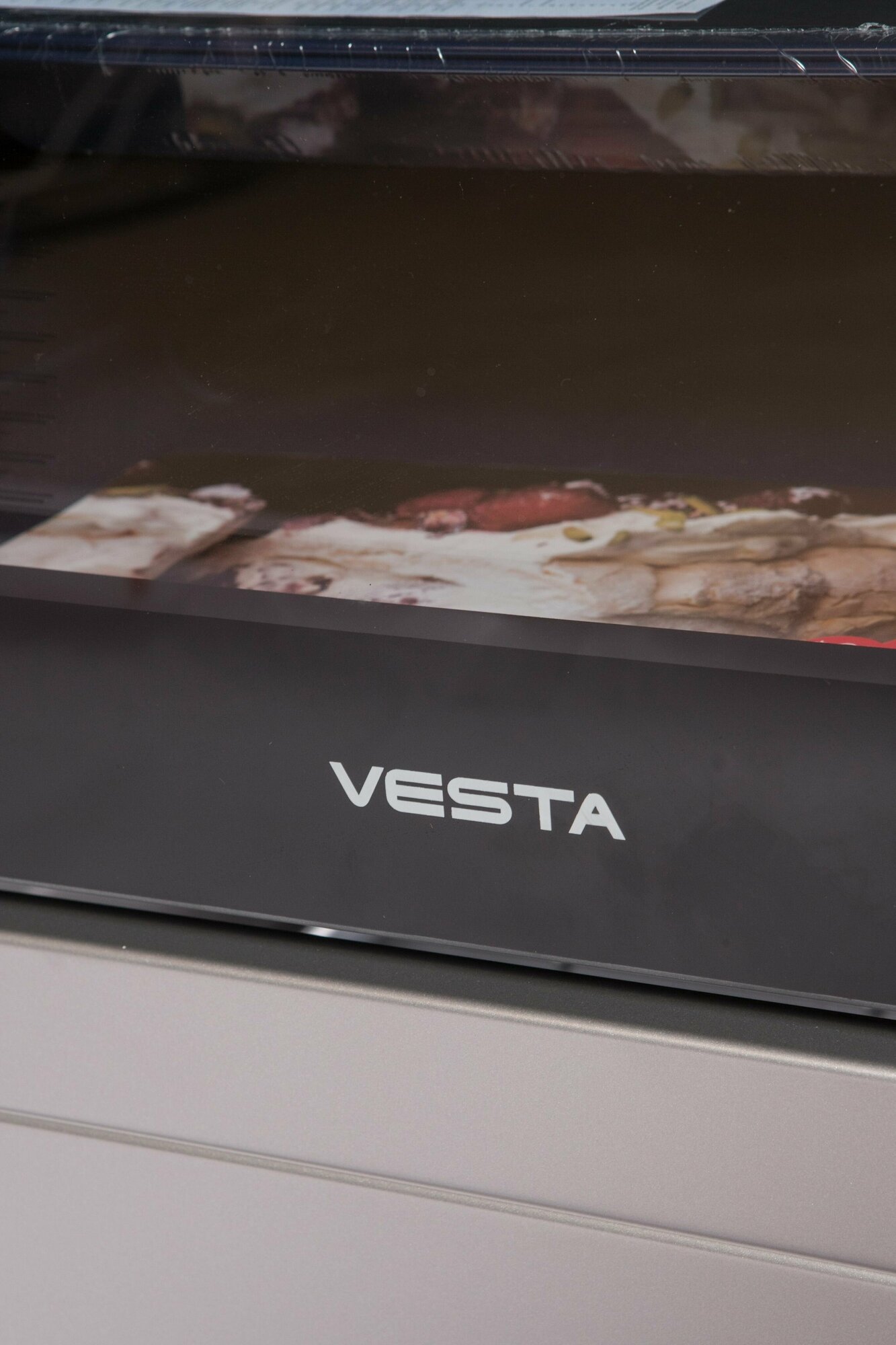Комбинированная плита VESTA-VALENCIA VGE 10-E серая с электрической духовкой, электро-поджиг, подсветка, 3 режима духовки - фотография № 4