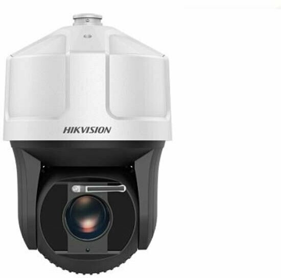 Поворотная IP-камера с ИК-подсветкой до 200м. Камера видеонаблюдения Hikvision iDS-2VS235-F836, слот для microSD до 256Гб