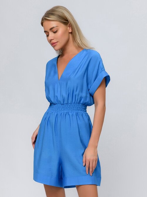 Комбинезон 1001dress, размер XXL, голубой