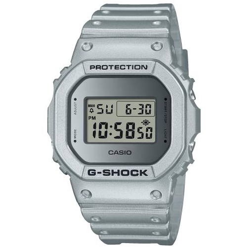 Наручные часы CASIO G-Shock, серый, серебряный наручные часы casio dw 5600ff 8 серебряный серый