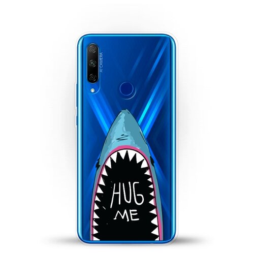 фото Силиконовый чехол акула на honor 9x premium andy & paul