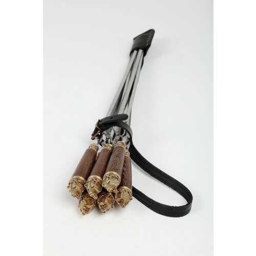 Шампура, набор шампуров деревянных, шампура с деревянной ручкой, 6 шт, 70 см набор шампуров медведи 2