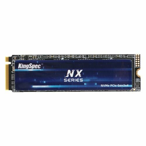 SSD накопитель KINGSPEC NX-128 128ГБ, M.2 2280, PCIe 3.0 x4, NVMe, M.2