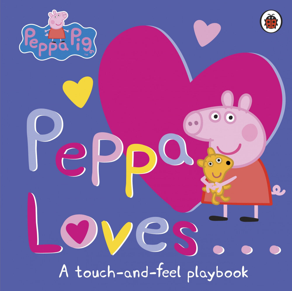 Peppa Loves: A Touch-and-Feel Playbook (board bk) - фото №1