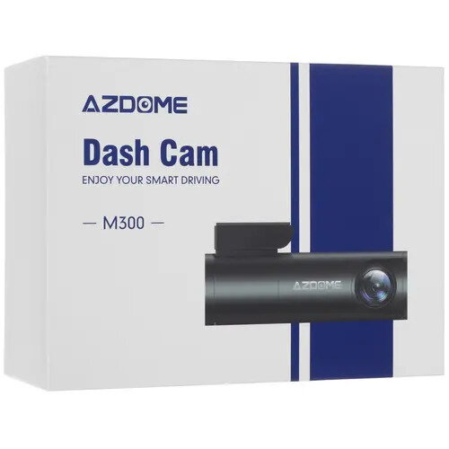 Автомобильный видеорегистратор Azdome M300 1296p DashCam WiFi в Комплекте Автомобильный HardWire Kit Кабель AZDOME JYX04