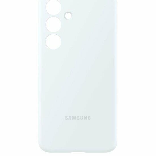 Чехол Samsung для Galaxy S24, Silicone Case, белый (EF-PS921TWEGRU)