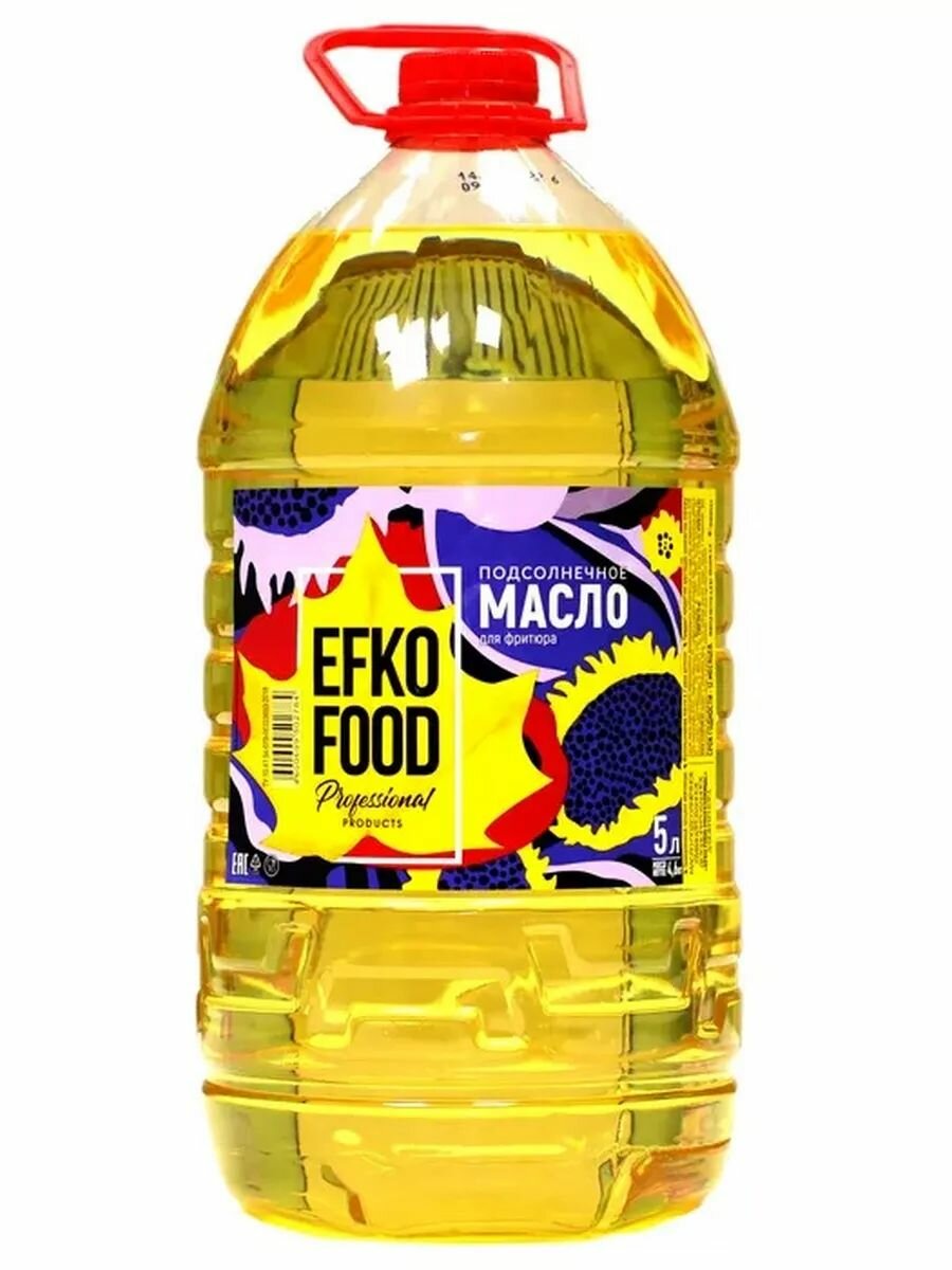 Растительное масло ЭфкоФуд 5л 1шт
