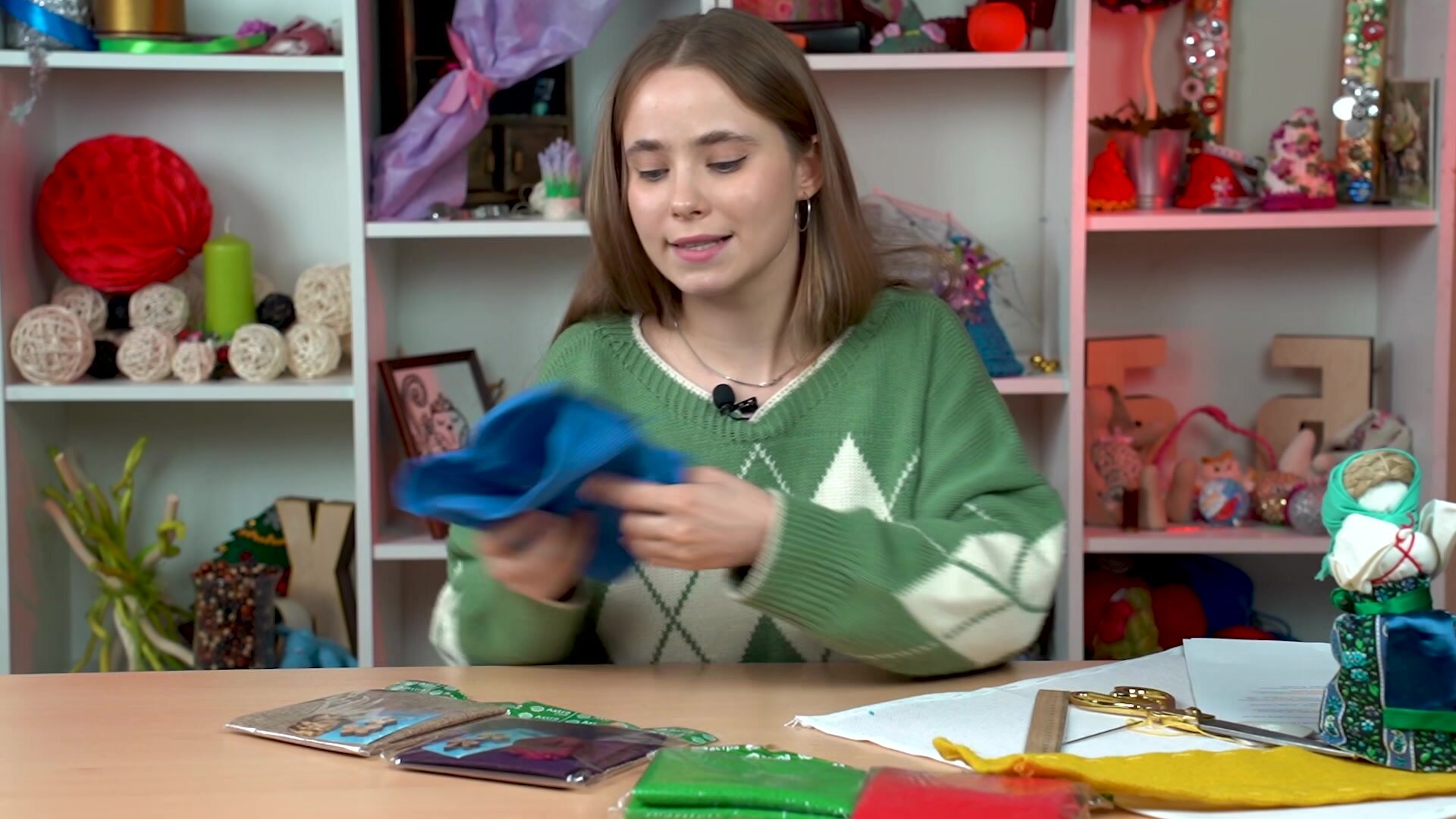 Рогожка ткань для рукоделия, 48*45 см, 100% лен, винная, Astra&Craft — фото 1