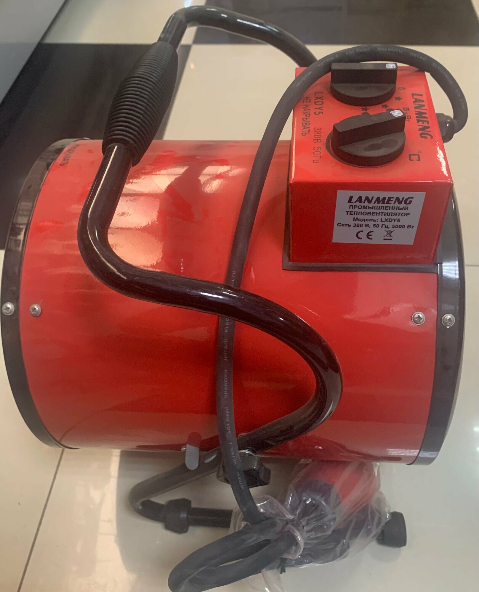 Тепловентилятор электрический LXDY5 5кВт — фото 1