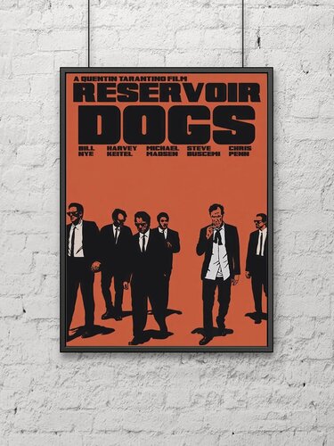 Изображение товара Постер для интерьера на стену (30х40 см) Кино Бешеные Псы