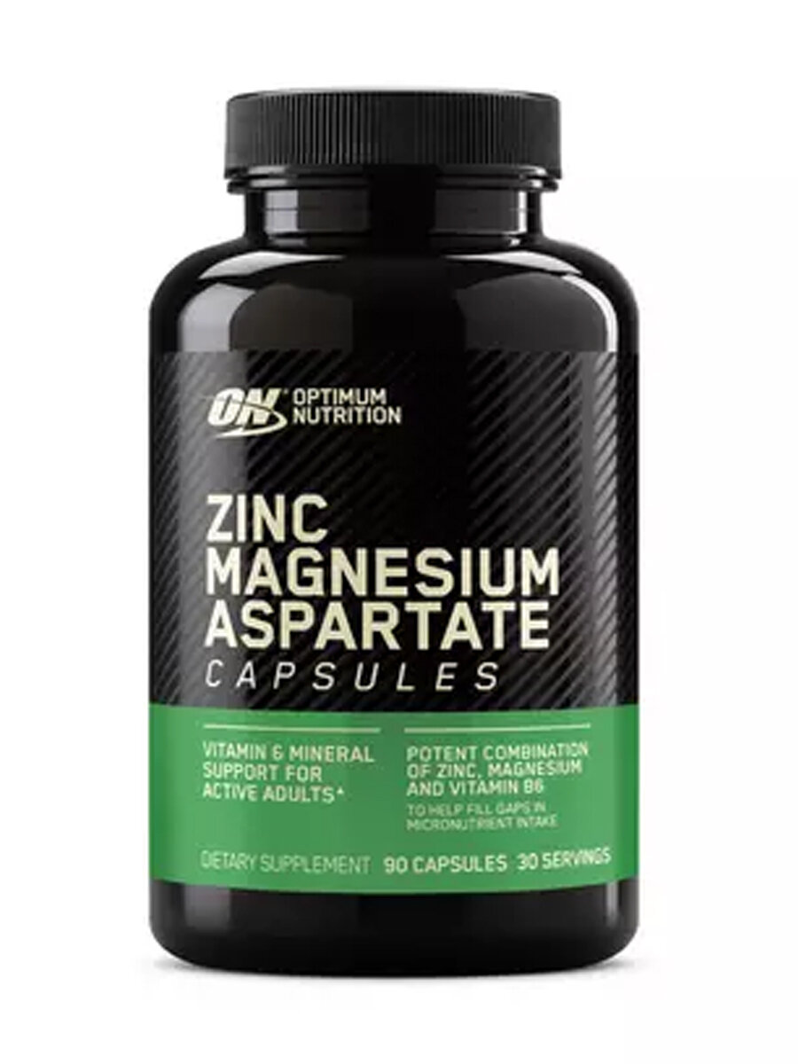 Витаминно-минеральный комплекс Optimum Nutrition ZMA - Zinc Magnesium Aspartate Capsules 90 капс