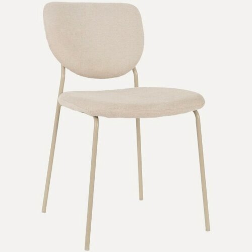 Изображение товара Стул обеденный Stool Group Gigi, бежевый, кремовые ножки