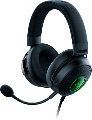 Наушники с микрофоном Razer Kraken V3 проводные, игровые (RZ04-03770200-R3M1), черный — фото 1