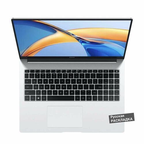 Honor MagicBook X16 2024 Ноутбук 16 AMD Ryzen 5 7640HS RAM 16 ГБ SSD 2000 ГБ AMD Radeon 760M Windows Pro BRN-H56 серебристый Русская раскладка 90000₽