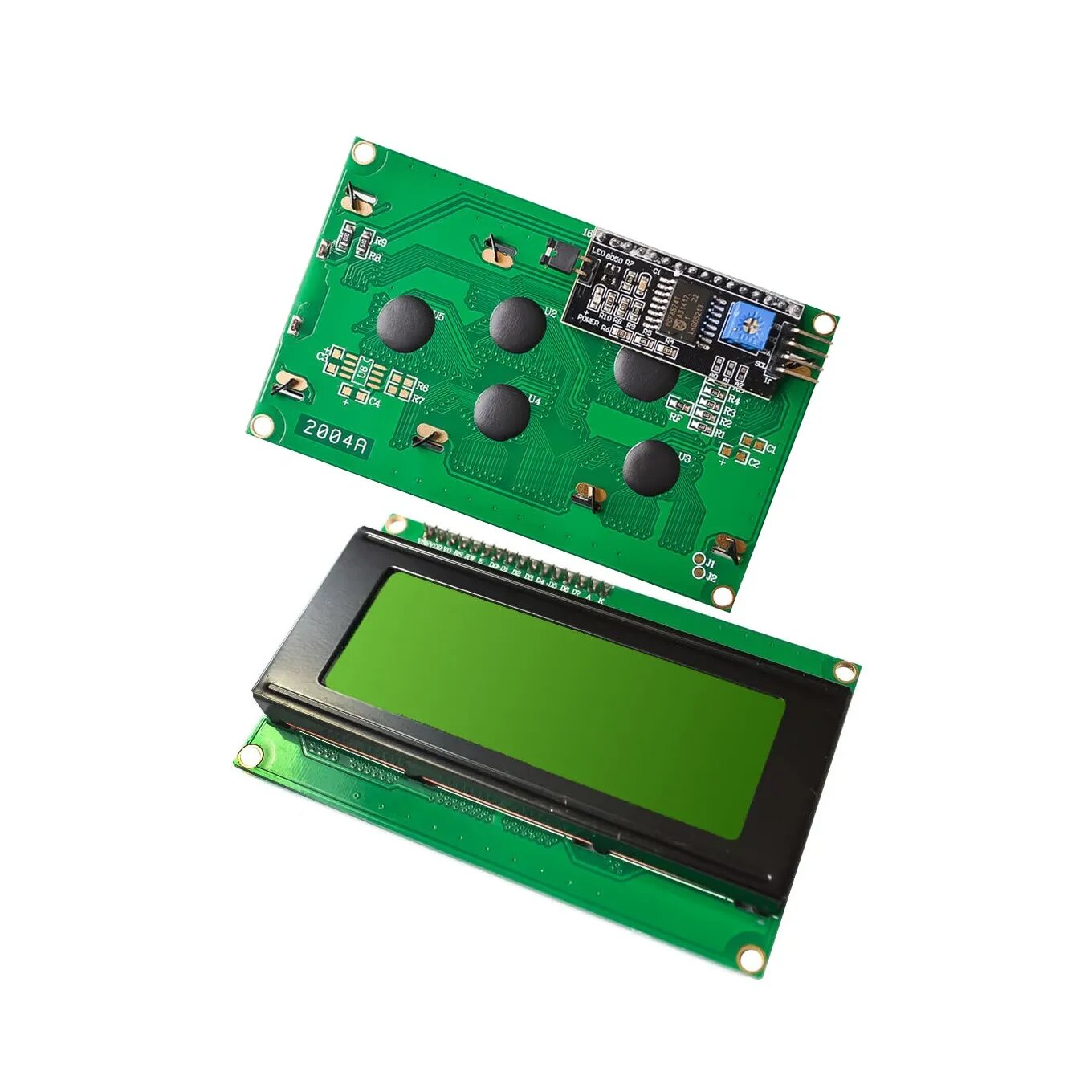 Модуль LCD 2004 синего цвета Ah robot, 2004Yellow Green