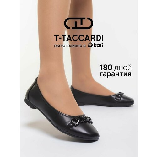 фото Балетки t.taccardi весна-лето 2026, размер 38, черный