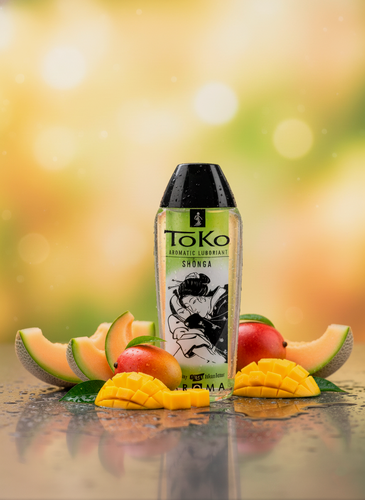 Изображение товара Лубрикант SHUNGA TOKO Aroma, без сахара, с ароматом дыни и манго, 165мл