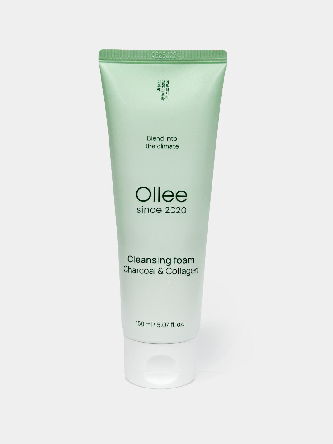 OLLEE пенка для умывания с коллагеном и углем для глубокого очищения кожи