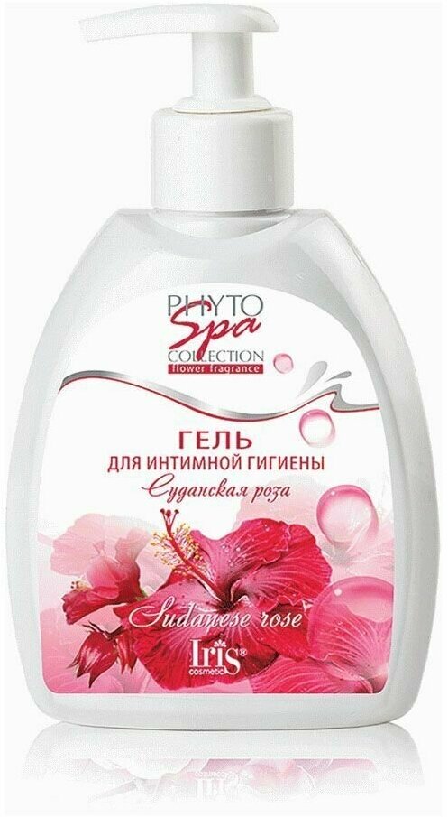 IRIS Гель для интимной гигиены Phyto Spa Fragrance Суданская роза, 300 мл