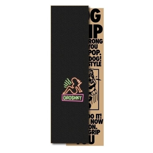 фото Шкурка для скейтборда droshky griptape neon series late night show 9x33