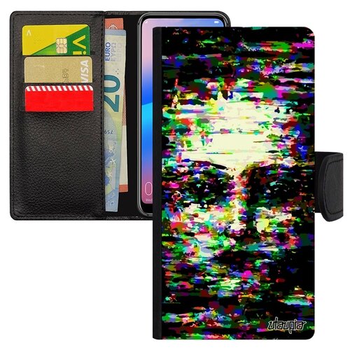 фото Чехол книжка на телефон xiaomi redmi 6a, "женское лицо" создание матрица utaupia
