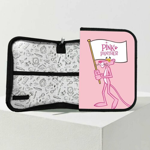 Пенал школьный Розовая пантера - The Pink Panther № 3 cartoon cute pink panther keychains male and female handbag pendant pink naughty panther key chain holiday gift key ring