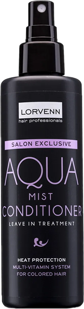 Вода-спрей кондиционирующая Lorvenn Hair Professionals Salon Exclusive Aqua Mist Conditioner 200 мл