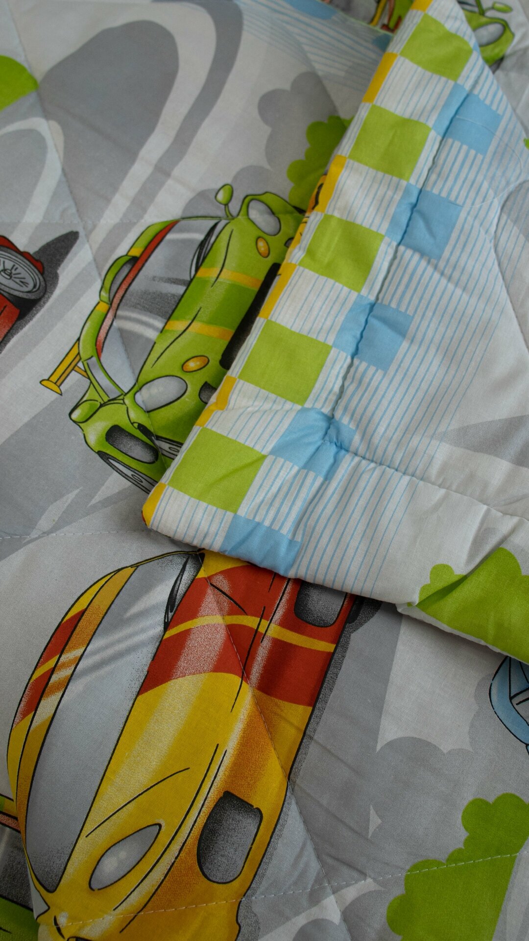 Комплект с одеялом DonCotton "Гонки", 1.5 - спальный - фотография № 7