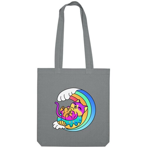 фото Сумка шоппер us basic, серый