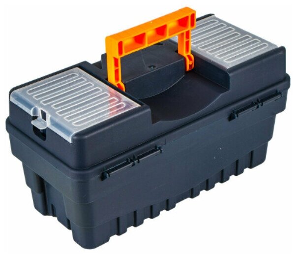 Ящик для инструмента Dexter Formula A Alu 300 374х189х198 мм, пластик, цвет синий
