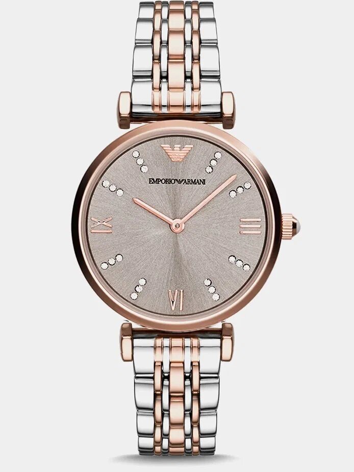 Наручные часы EMPORIO ARMANI Gianni T-Bar, розовый, золотой