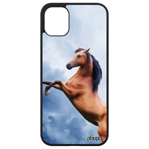 фото Чехол для телефона iphone 11, "лошадь" скакун конь utaupia