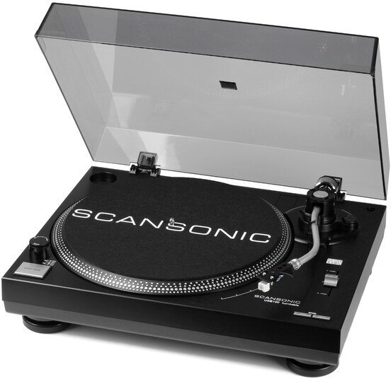 Виниловый проигрыватель Scansonic USB100 Black