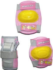 Защита роликовая MaxCity Little Rabbit, размер М, pink