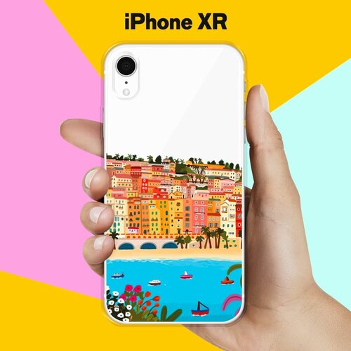 Силиконовый чехол на Apple iPhone XR Пляж / для Эпл Айфон Икс Р