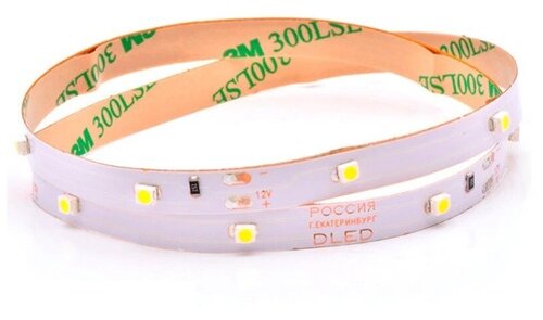 Светодиодная лента IP22 SMD 2835 (60 LED) 12V DC 24W DLED (Синяя)