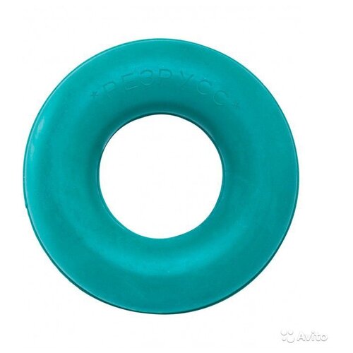 фото Эспандер кистевой basefit "кольцо", 30 кг, зеленый