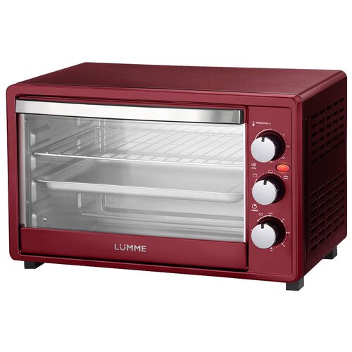 Мини-печь Lumme LU-1706 красный рубин 562900₽