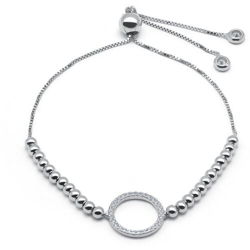 Браслет Silver WINGS, серебро, 925 проба, фианит