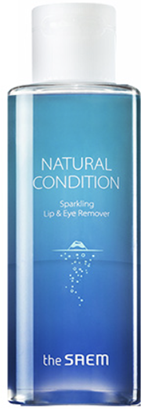 Двухфазное средство для снятия макияжа с термальной водой [The Saem] Natural Condition Sparkling Lip & Eye Remover