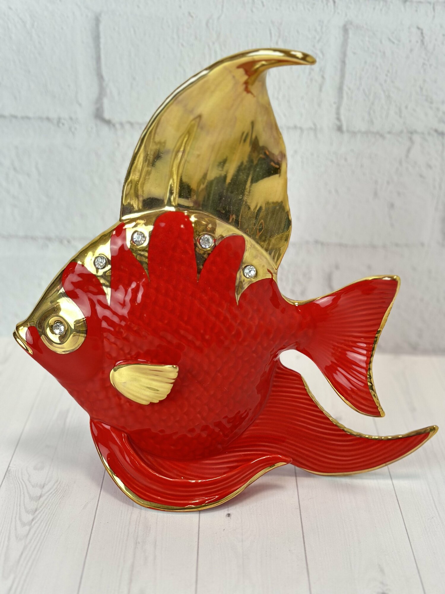 Статуэтка Рыбка красная