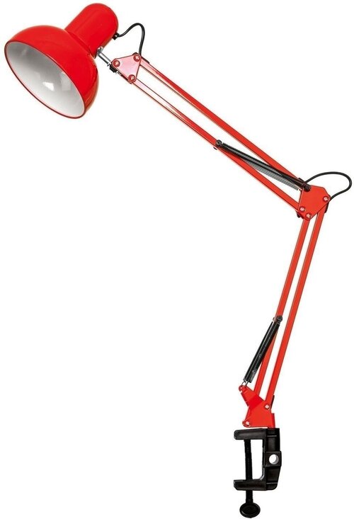 Лампа настольная на струбцине красная LED Lamps MT-800B