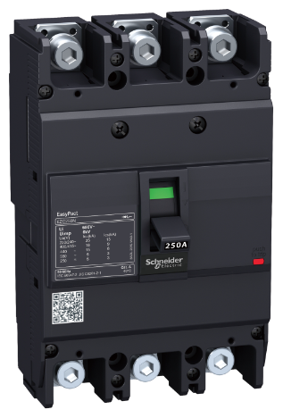 EZC250F3160 3П3Т автоматический выключатель EZC250F 18KA/400В 160 A Schneider Electric - фото №1